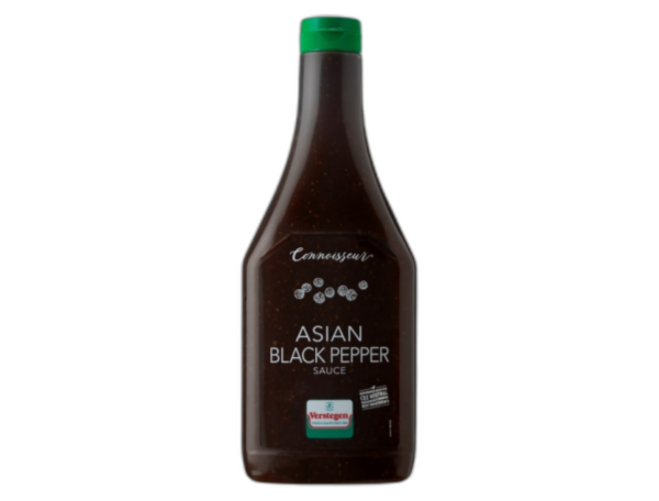 Asian Black Pepper saus - Connoisseur - Fles