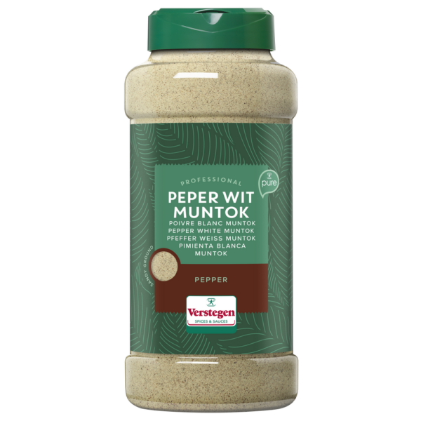 Peper wit Muntok zanderig gemalen - Pure - Strooibus large