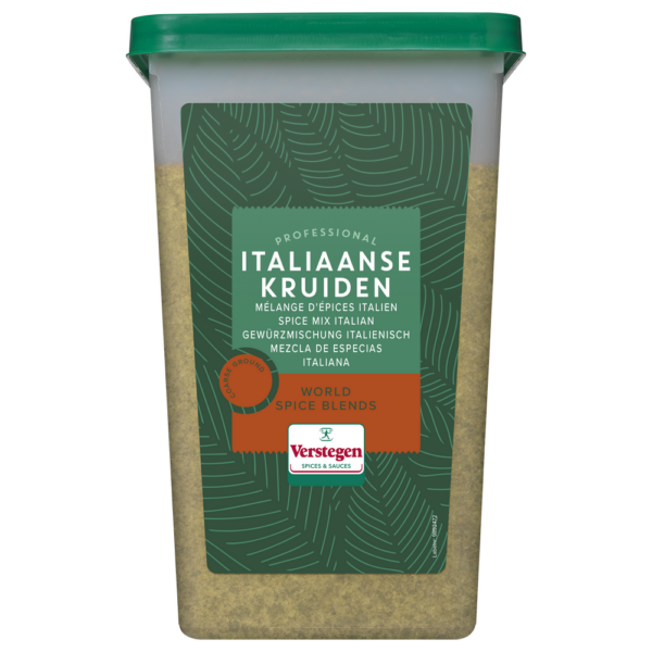 Italiaanse kruiden grof met zout - World Spice Blends - XL doos