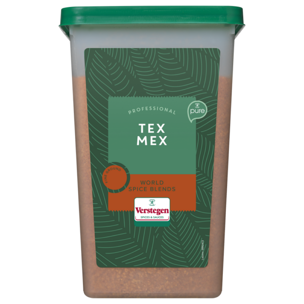 Tex Mex kruiden fijn met zout - World Spice Blends - XL doos