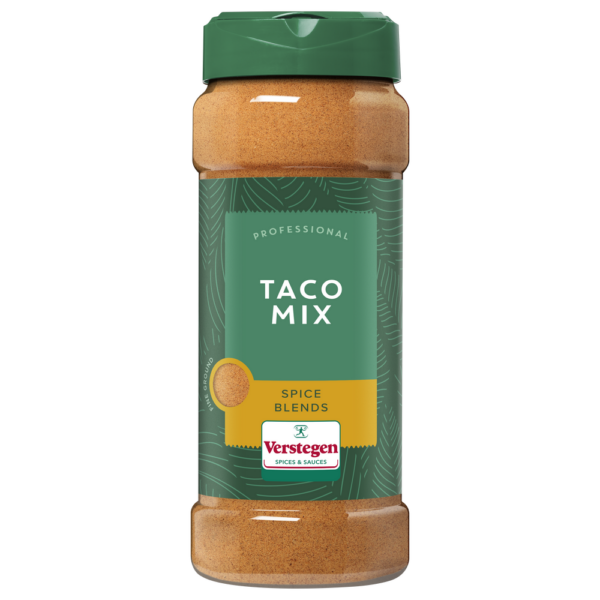 Taco mix fijn met zout - Strooibus medium