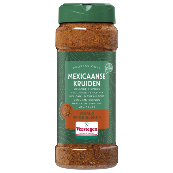 Mexicaans kruiden grof met zout - World Spice Blends - Pure - Strooibus medium