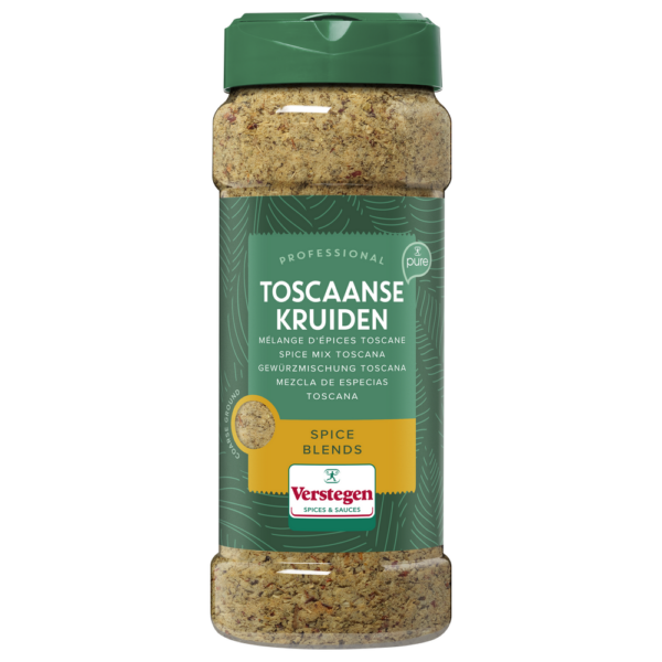 Toscaanse kruiden fijn met zout - World Spice Blends - Strooibus medium