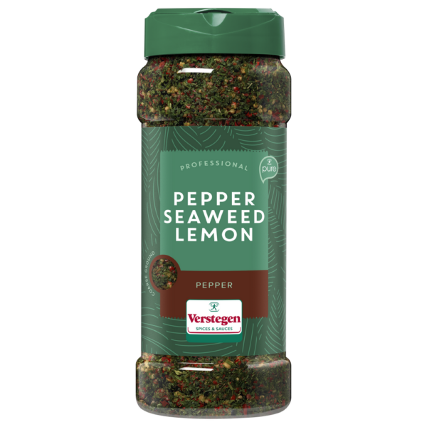 Pepper seaweed lemon grof zout - Pure - Strooibus medium